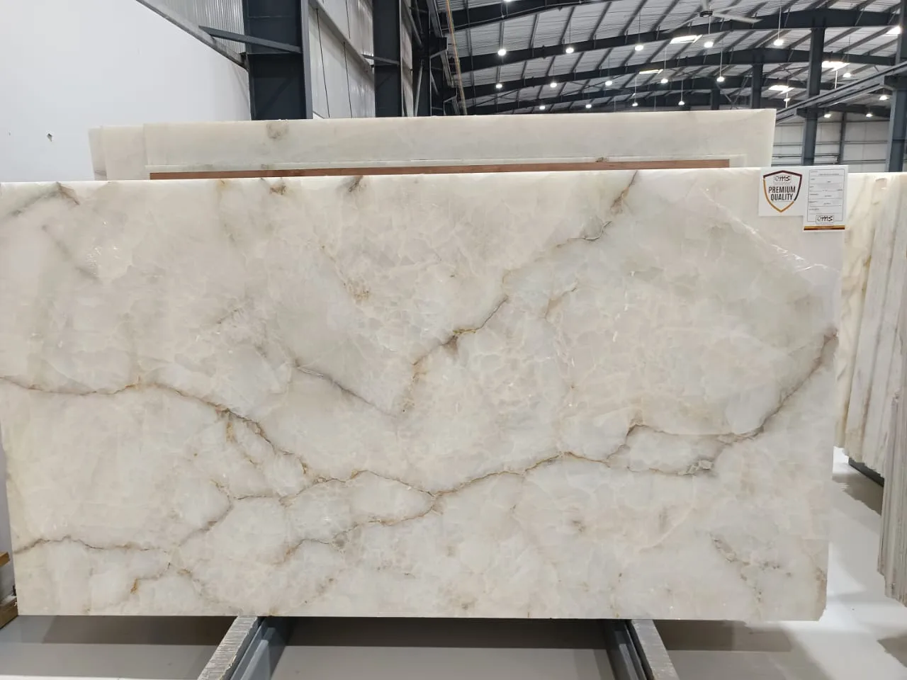 White Crystal Onyx Marble - Image 4